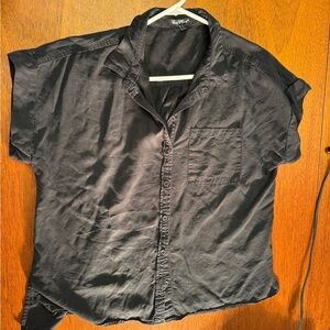 Velvet Heart Charcoal Button Down Shirt